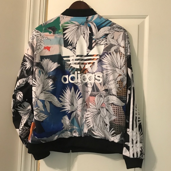 adidas palm tree jacket